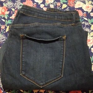 Plain Darkwash Charlotte Russe Jeans